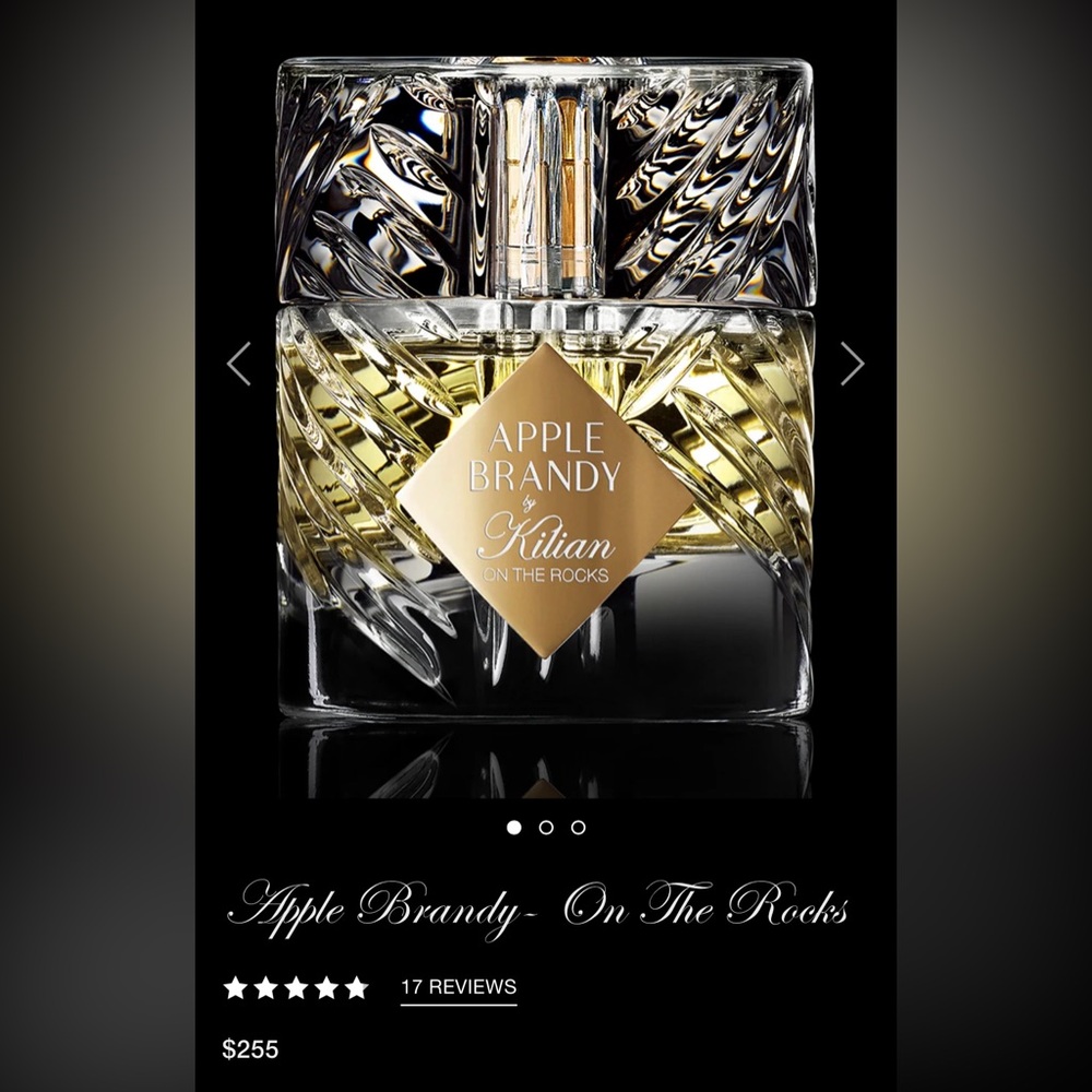 SOLD! Kilian Apple Brandy on the Rocks